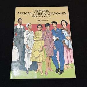Famous African-American Women Paper Dolls by Tom Tierney
